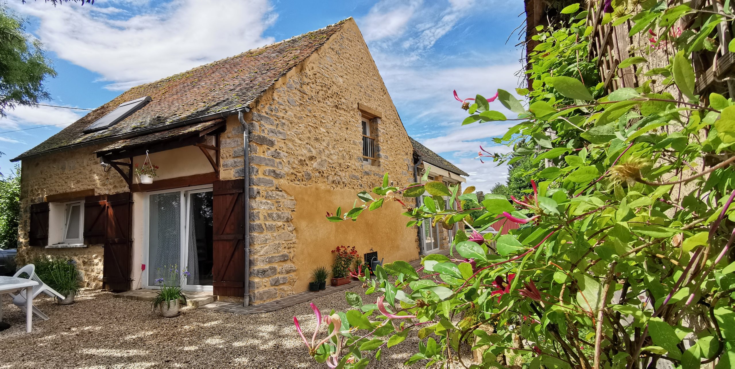 Grange rénovée Villebéon